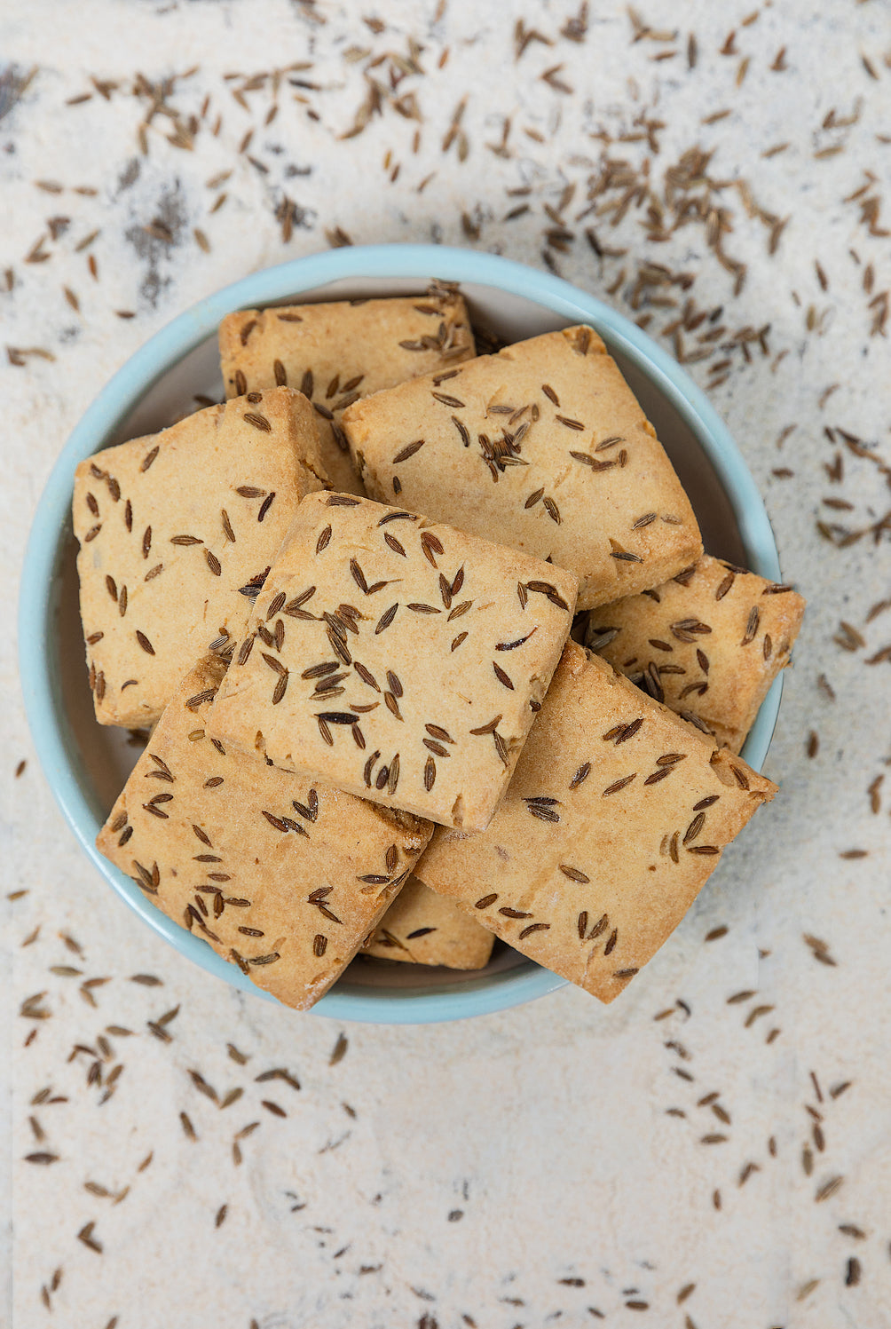 Whole Wheat Jeera Cookies