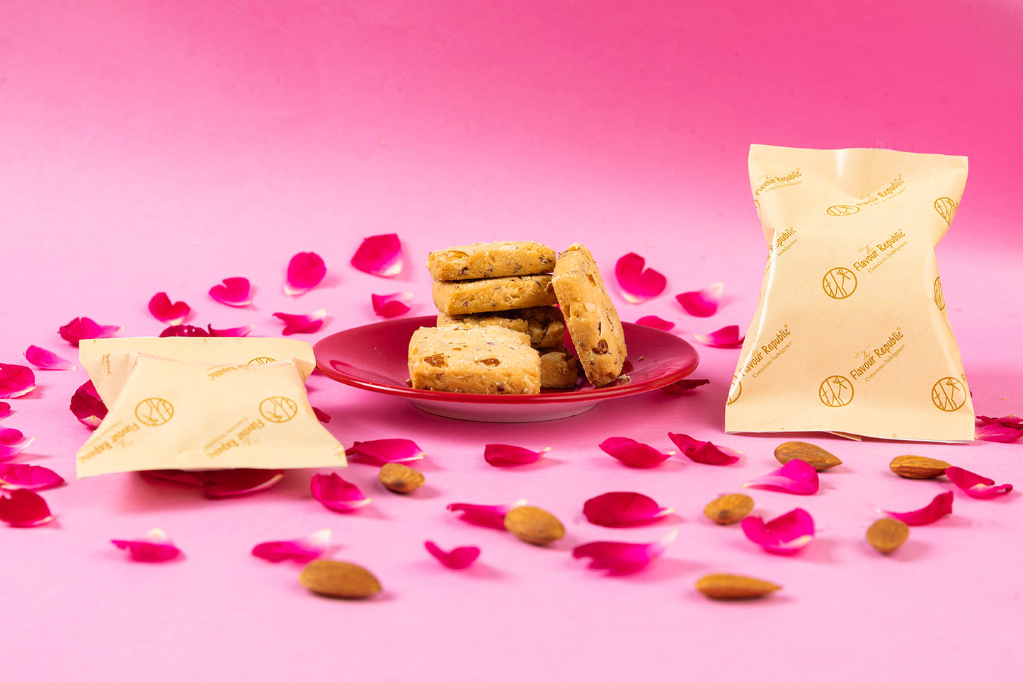 Rose Almond Biscuits