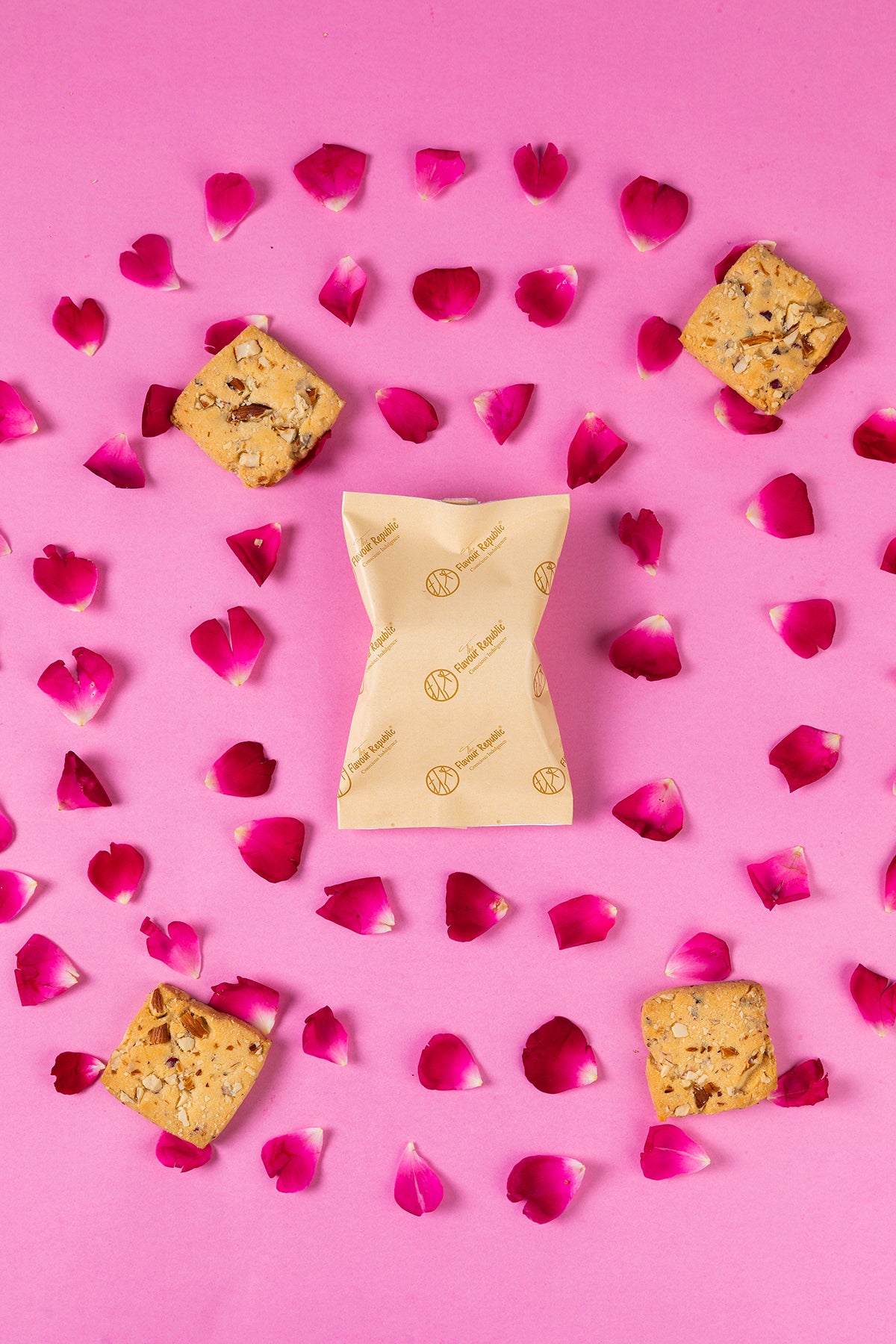 Rose Almond Biscuits