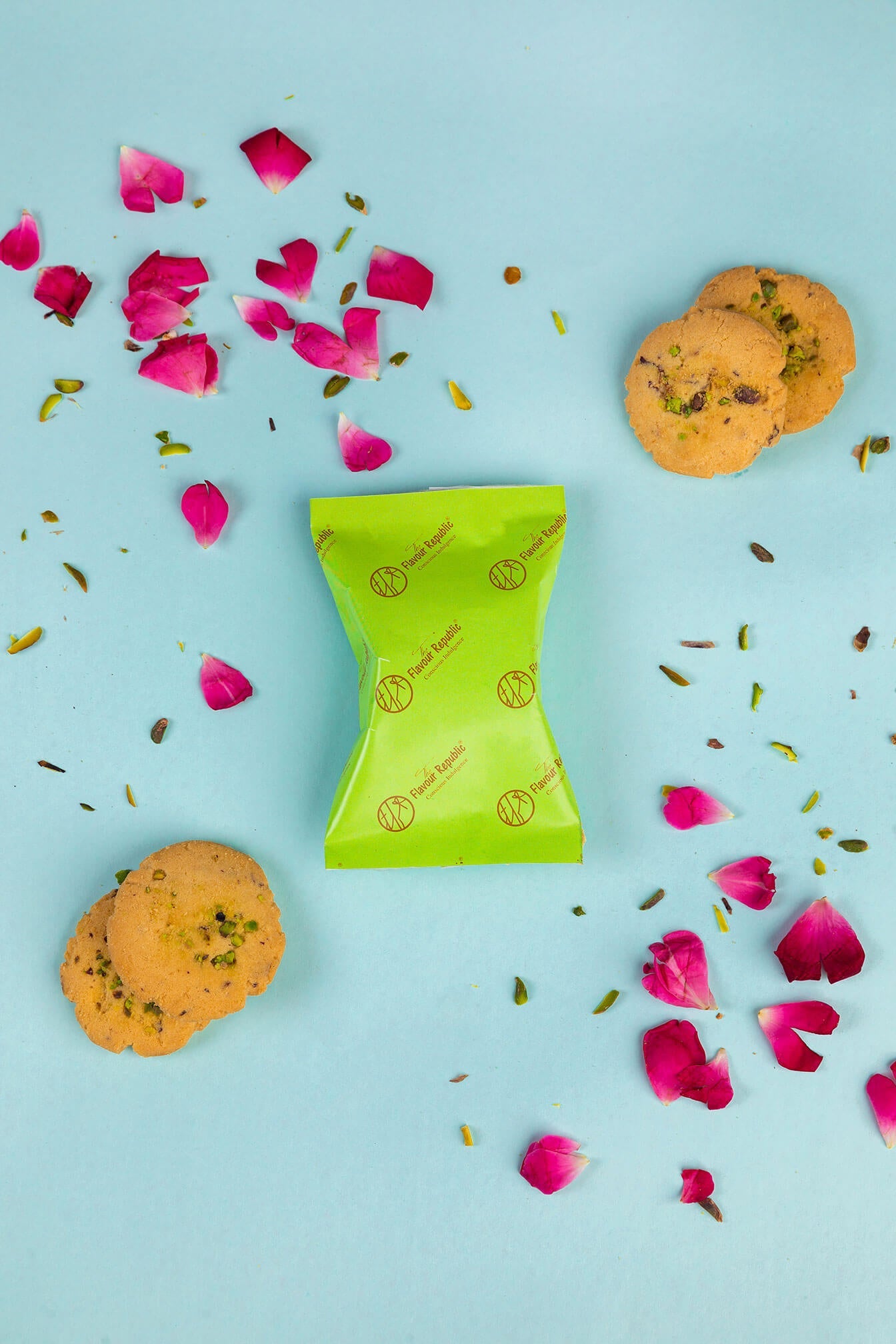 Rose Pistachio Cookies