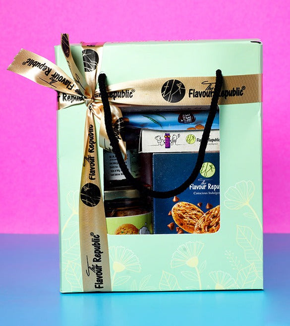 Vegan Afternoon Tea Gift Letterbox Hamper Flapjack Cookies Valentines  Mothers | eBay