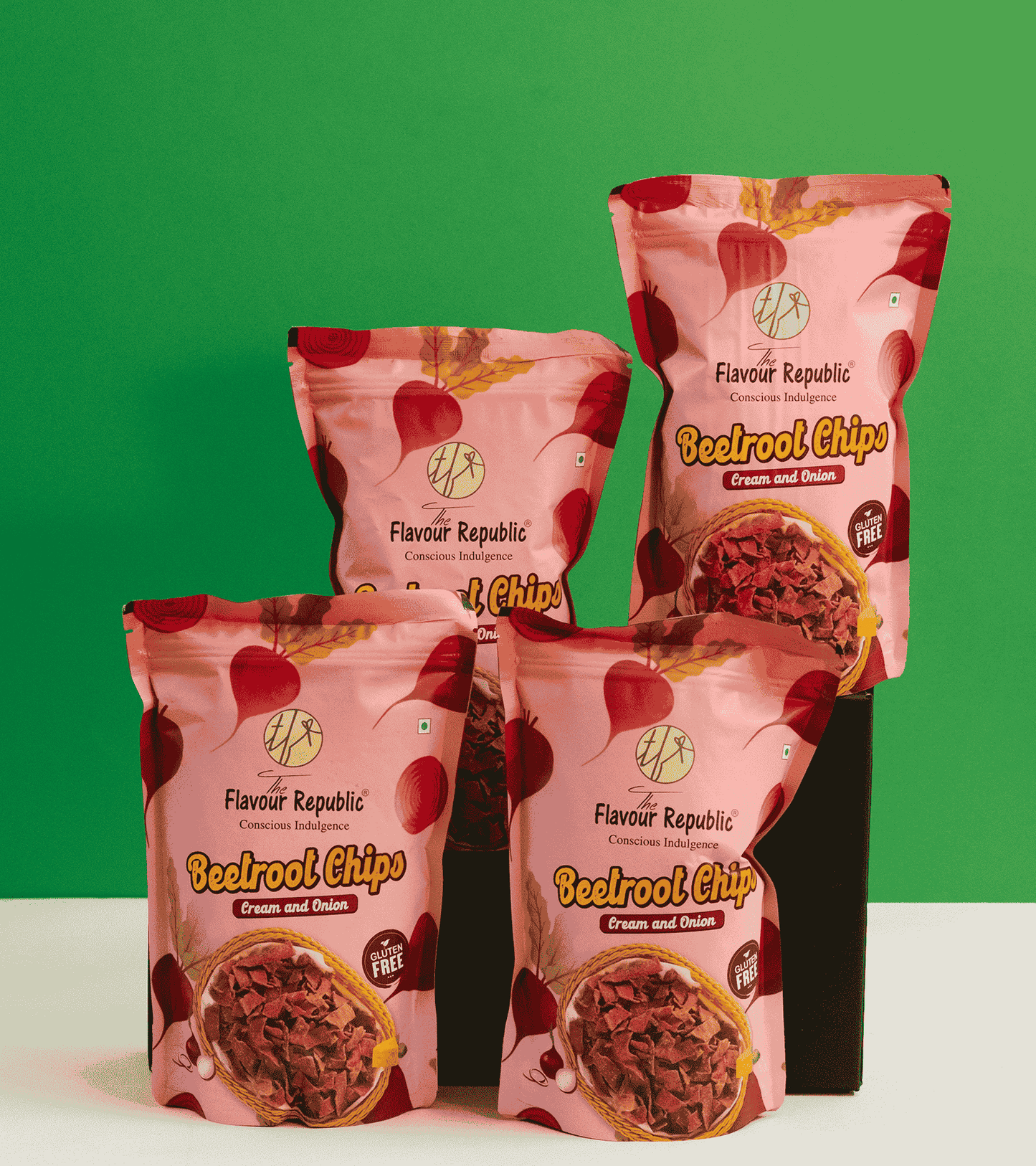 Beetroot Chips(Pack of 4)