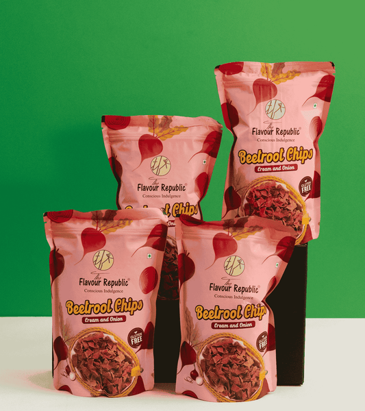 Beetroot Chips(Pack of 4)