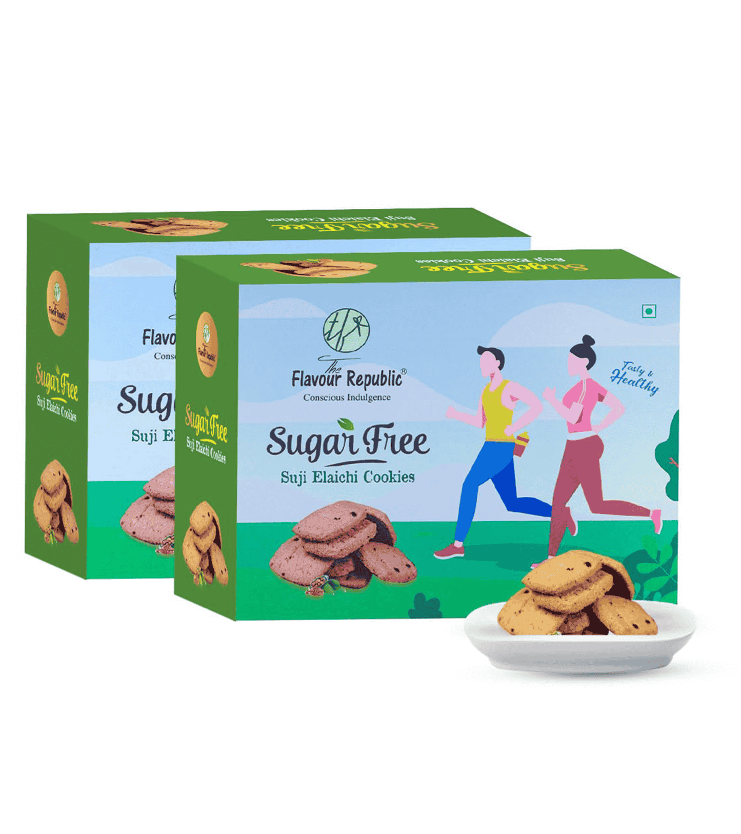 Suji Elaichi Cookies (Pack of 2)