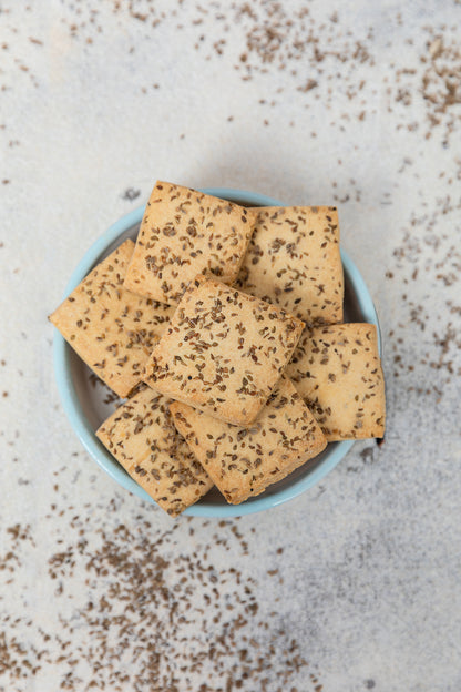 Whole Wheat Ajwain Cookies