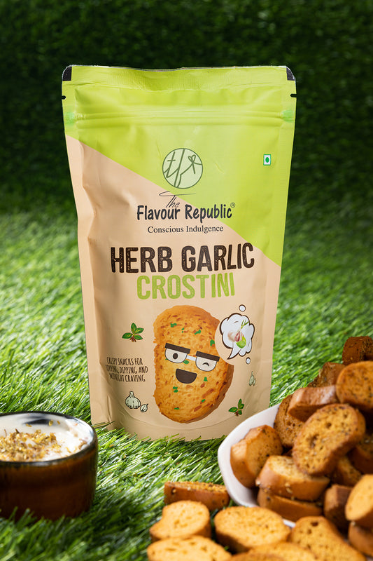 Herb Garlic Crostini(Pack of 5)