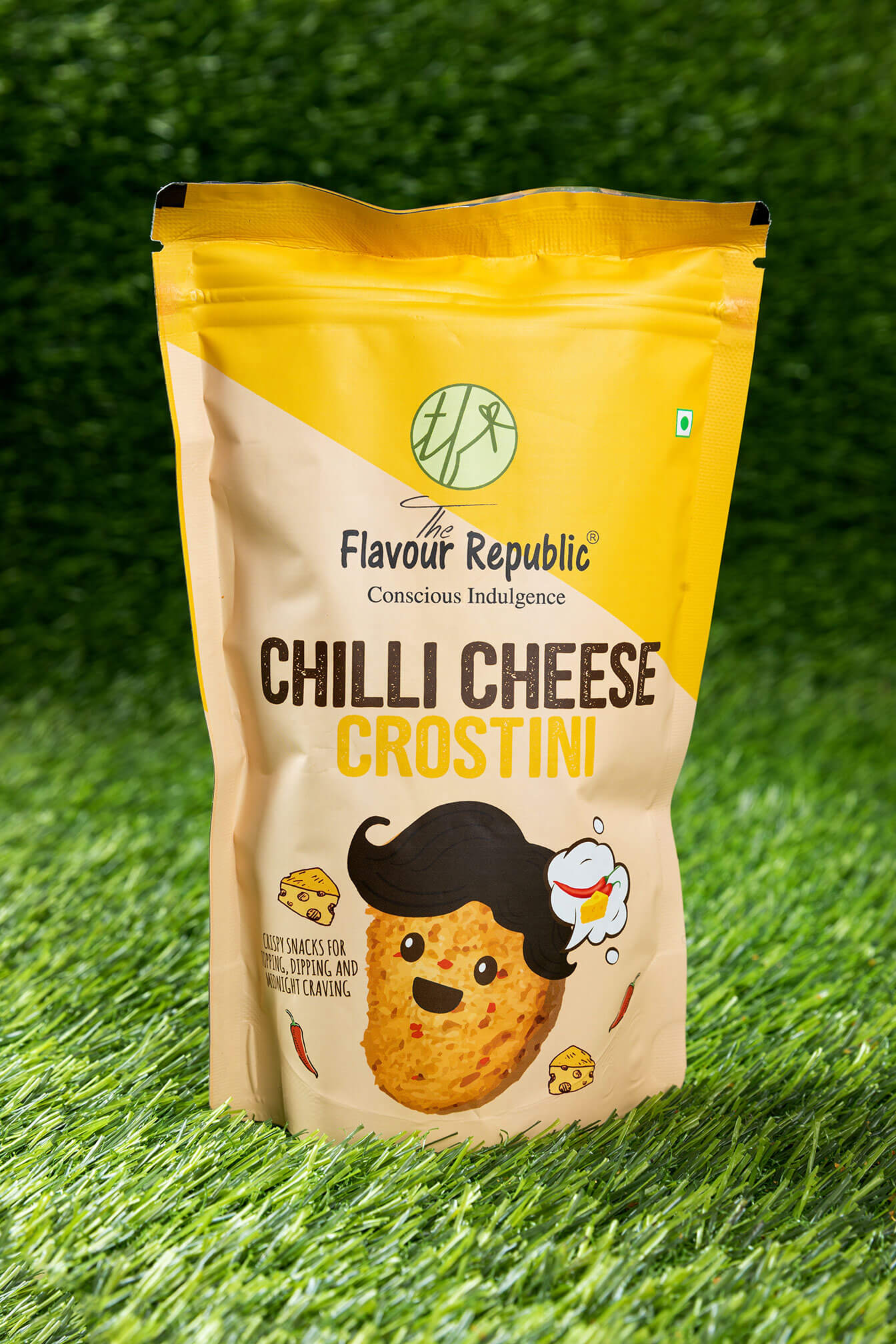 Cheese Chilli Crostini(Pack of 5)