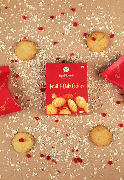 Fruit and Oats Cookies